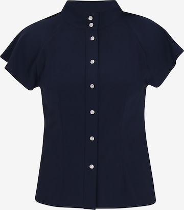 Chemisier 'Classic' DreiMaster Klassik en bleu : devant