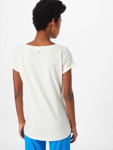 Ragwear Тениска 'FLORAH' в бяло