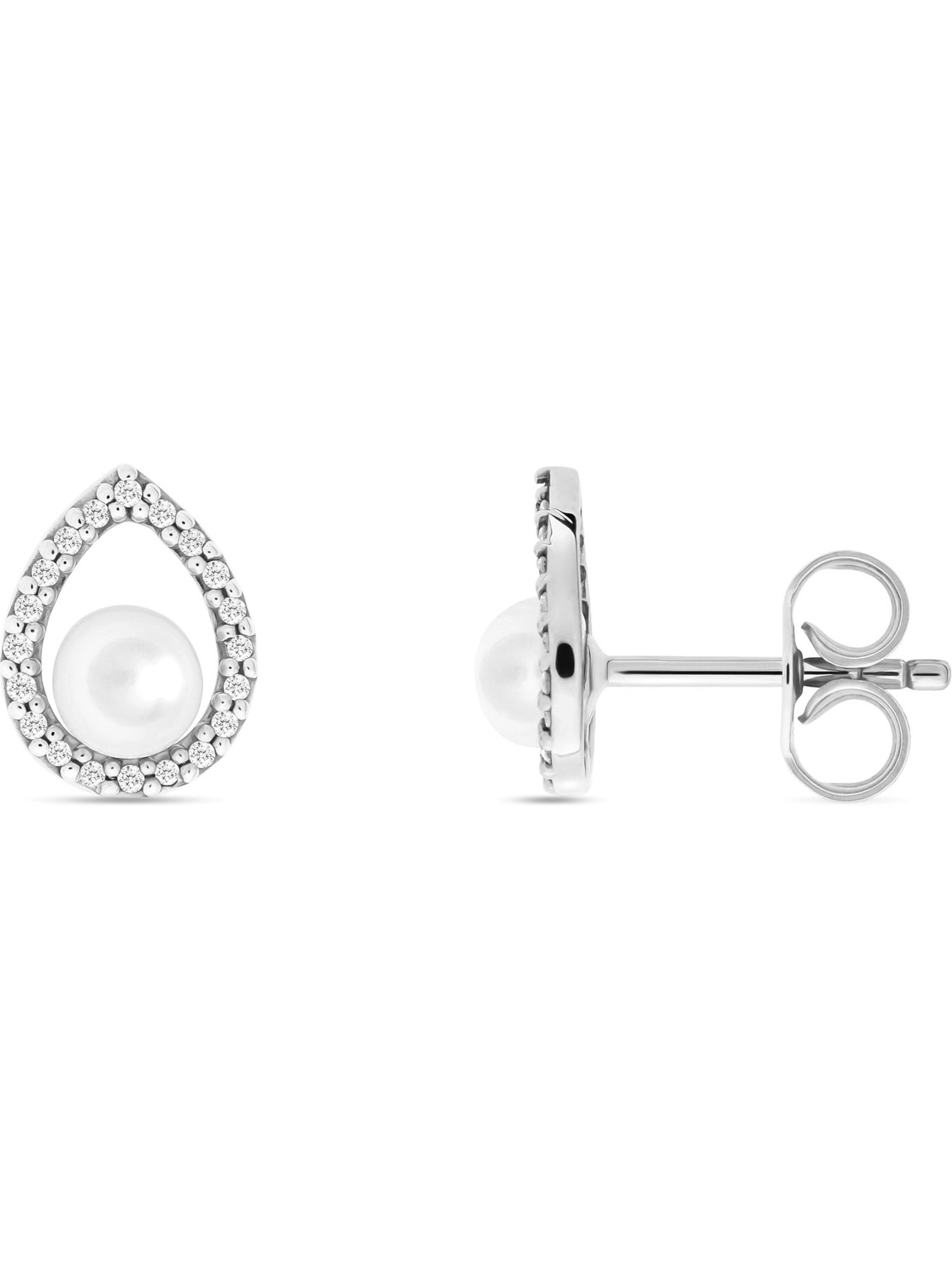 YAMŌKO Ohrringe in Weiß