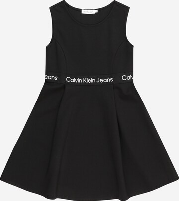 Calvin Klein Jeans Šaty – černá: přední strana