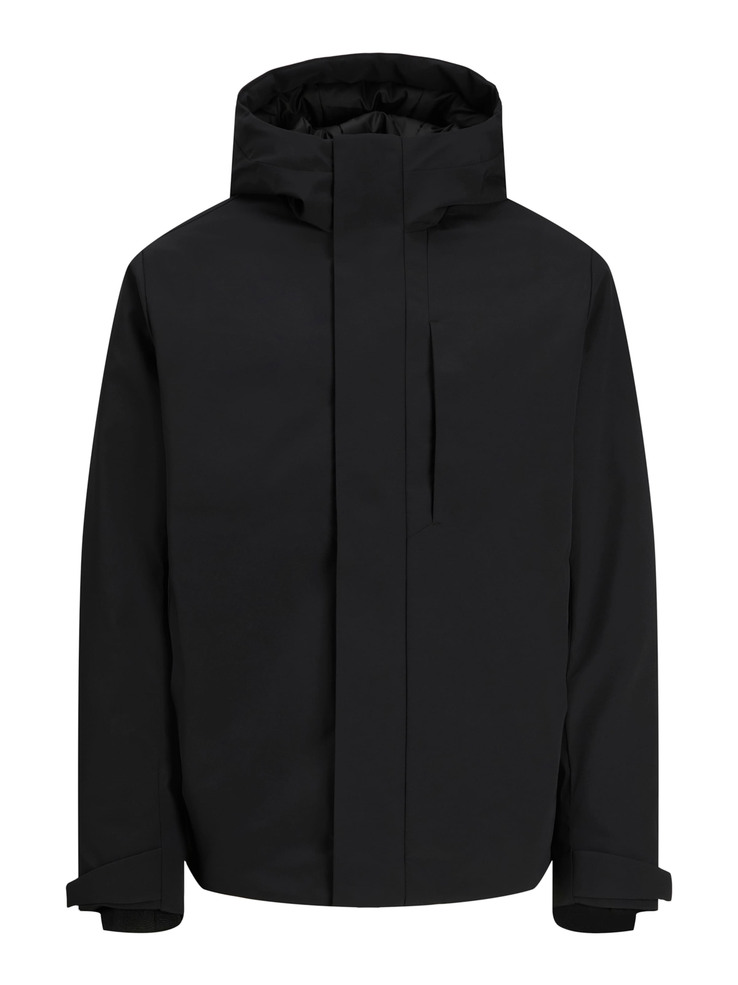 JACK & JONES Overgangsjakke 'JJEKEEN' i sort: forside