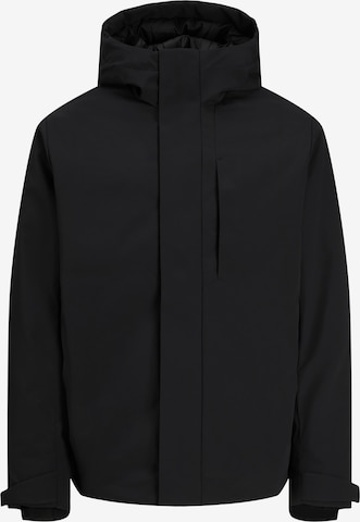 JACK & JONES Átmeneti dzseki 'JJEKEEN' - fekete: elől