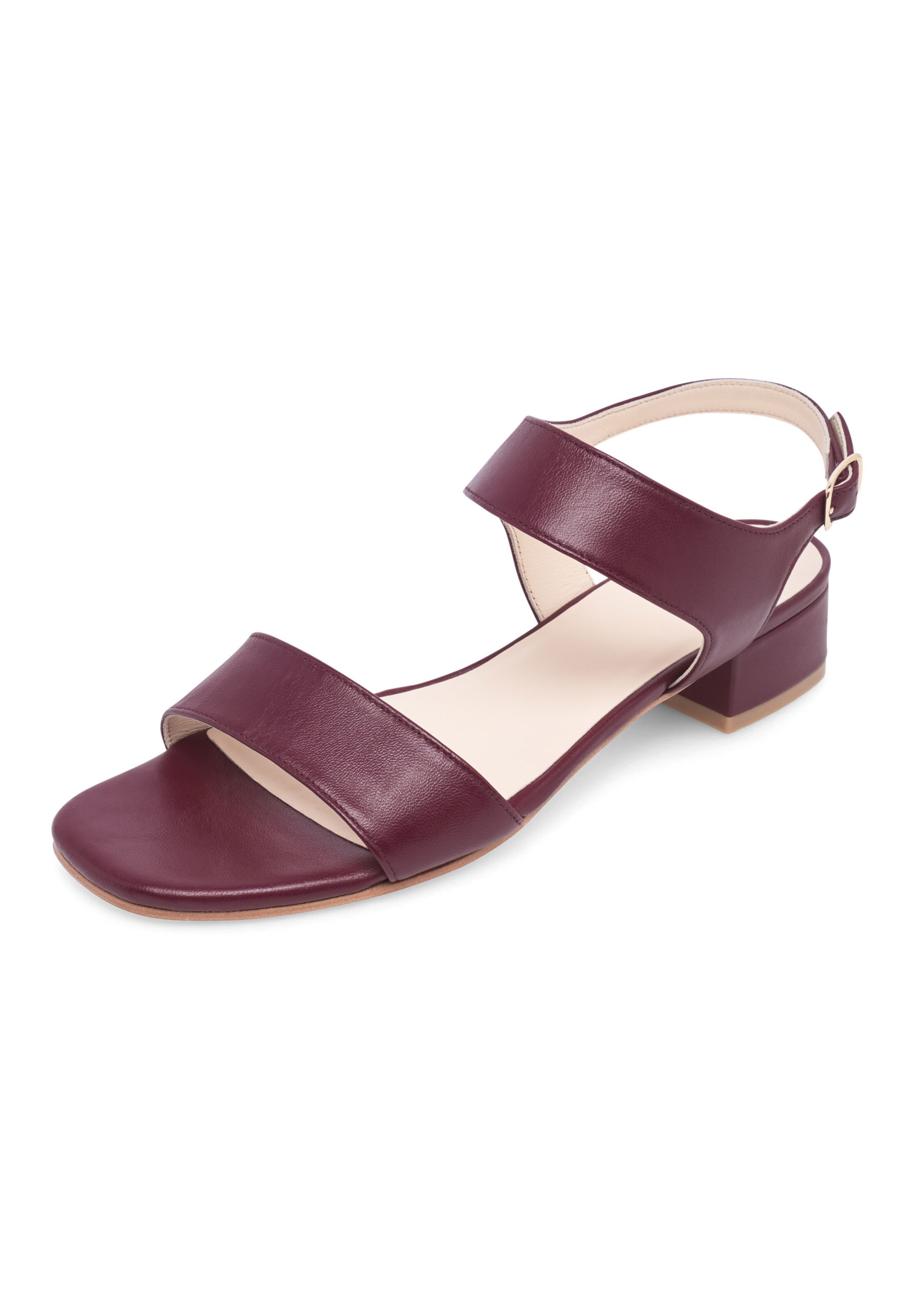 Henry Stevens Sandaal ' Audrey S30 ' in Rood: voorkant