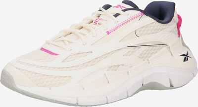 Reebok Sporta apavi 'Zig Kinetica 2.5', krāsa - pelēks / rozā / melns / gandrīz balts, Preces skats
