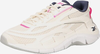 Reebok Chaussure de sport 'Zig Kinetica 2.5' en gris / rose / noir / blanc cassé, Vue avec produit