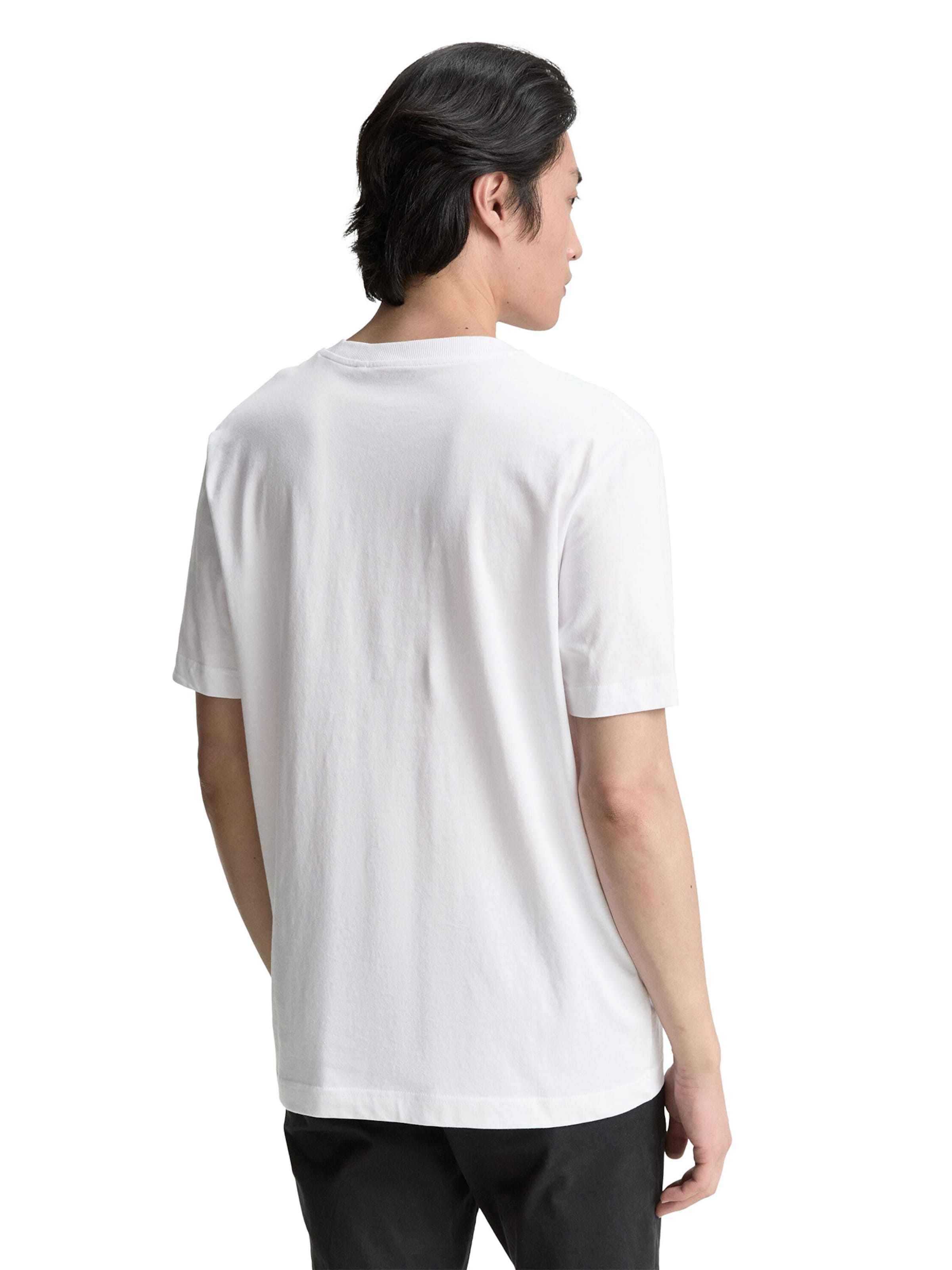 T-Shirt TOM TAILOR en blanc