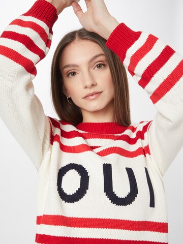 OUI Pullover in Weiß