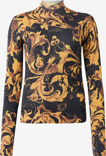 Megztinis 'BAROCCO PORCELAIN' iš Versace Jeans Couture, spalva – ruda / rusvai rausva / juoda, Prekių apžvalga