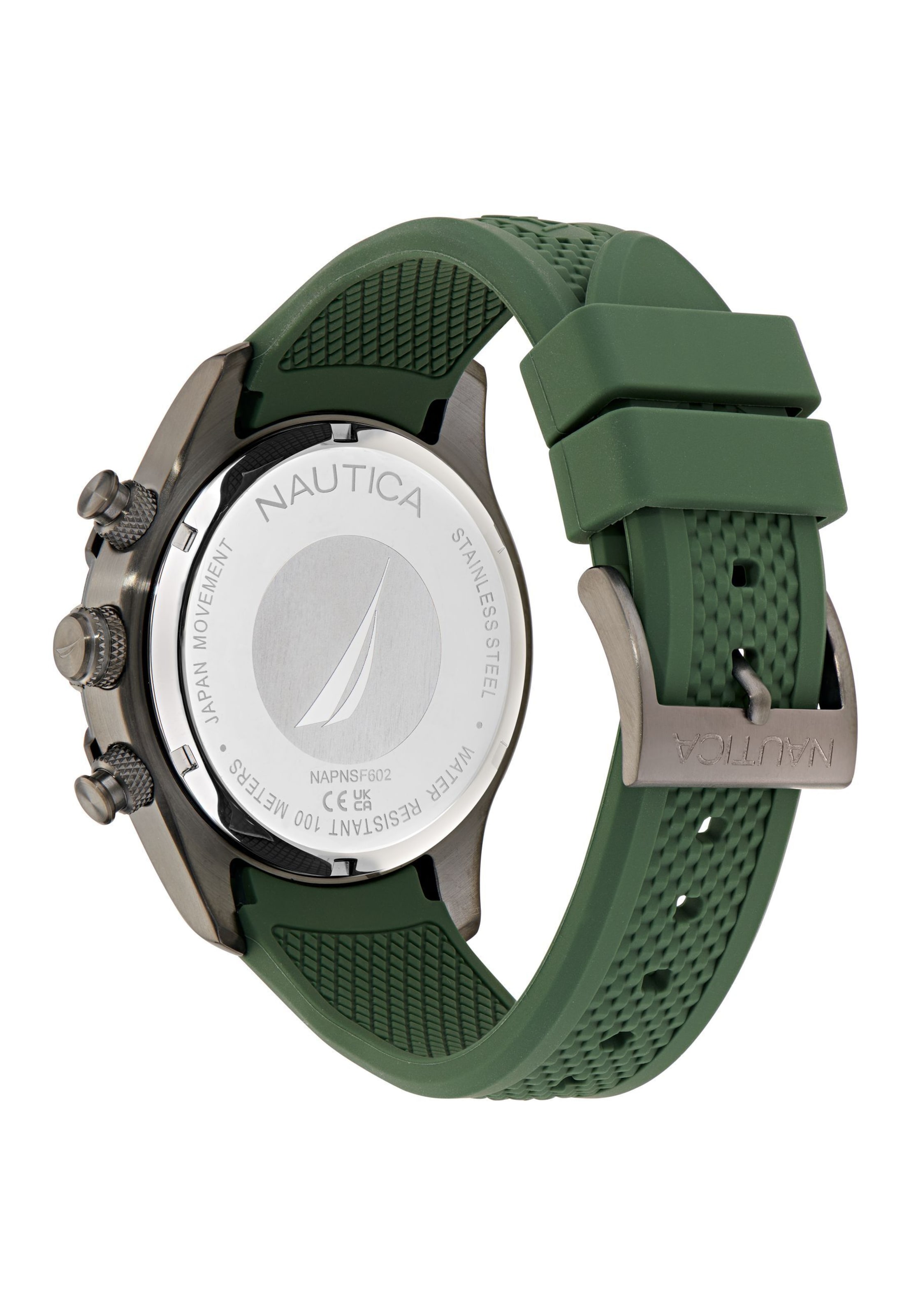 Montre à affichage analogique ' NST ' NAUTICA en vert