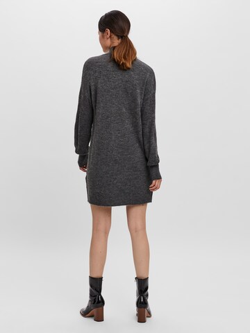 VERO MODA Knit dress 'Lefile' in Grey