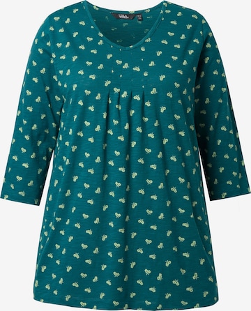 Ulla Popken Shirt in Groen: voorkant