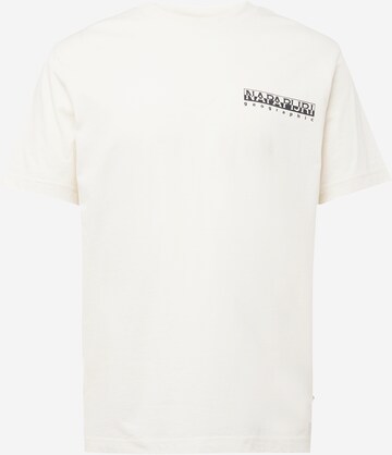 NAPAPIJRI - Camiseta 'S-TAHI' en blanco: frente