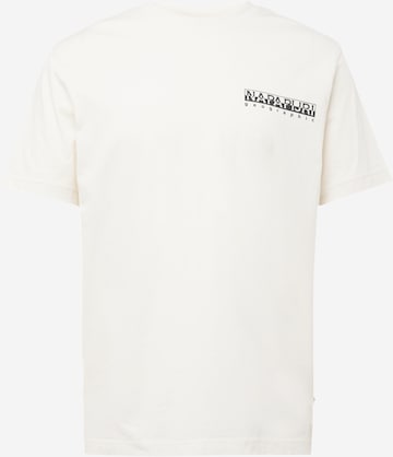 NAPAPIJRI Shirt 'S-TAHI' in Wit: voorkant