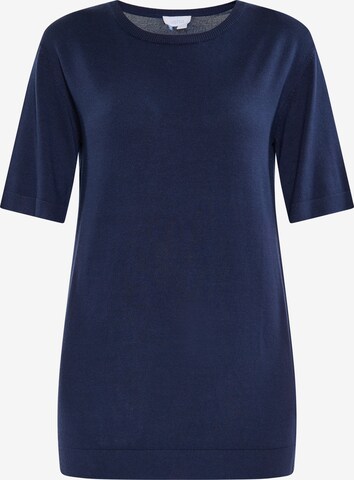 Pull-over usha BLUE LABEL en bleu : devant