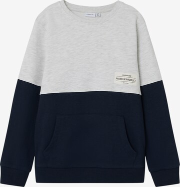 NAME IT Sweatshirt 'TAMINO' in Blau: predná strana