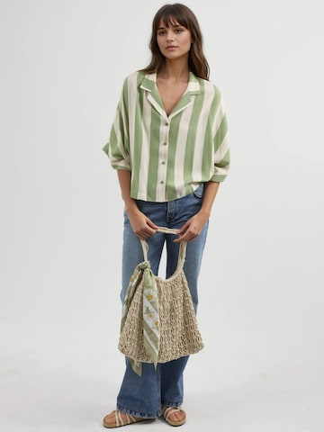 Busem Bluse in Grün