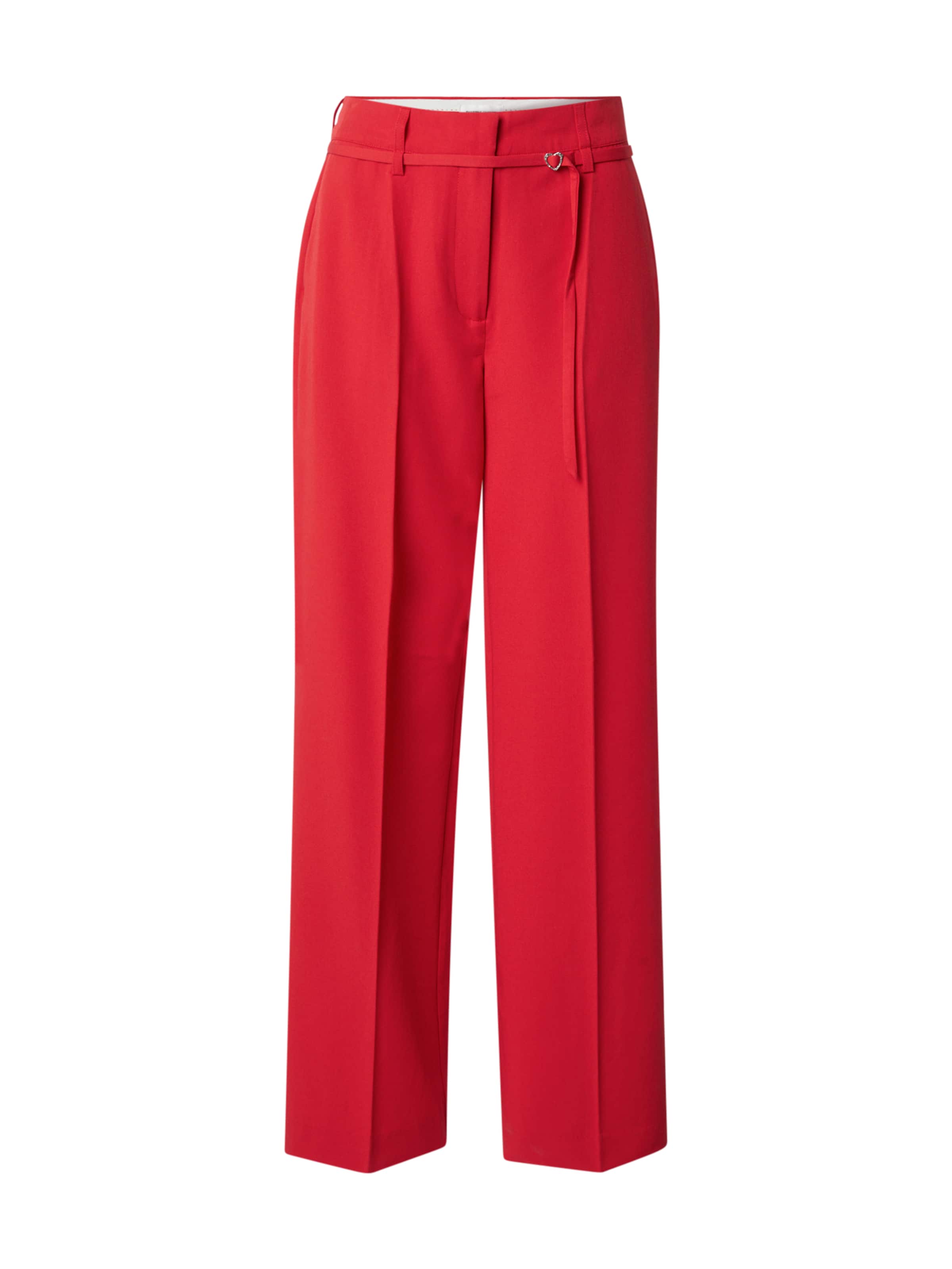 Fabienne Chapot Wide Leg Hose 'Nelsan' in Rot: Vorderseite
