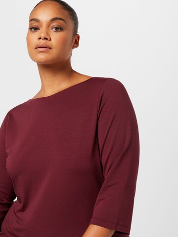 Vero Moda Curve Shirt 'PANDA' in Rot