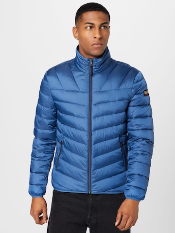 NAPAPIJRI Between-Season Jacket 'AERONS' in Blue: front