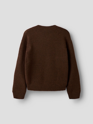 NAME IT Sweater 'NKFOLANSA' in Brown