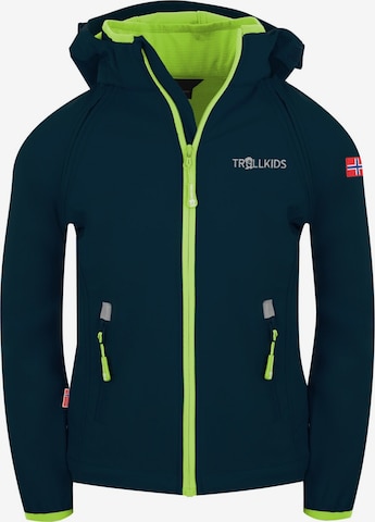 TROLLKIDS Outdoor jacket in Blue: front
