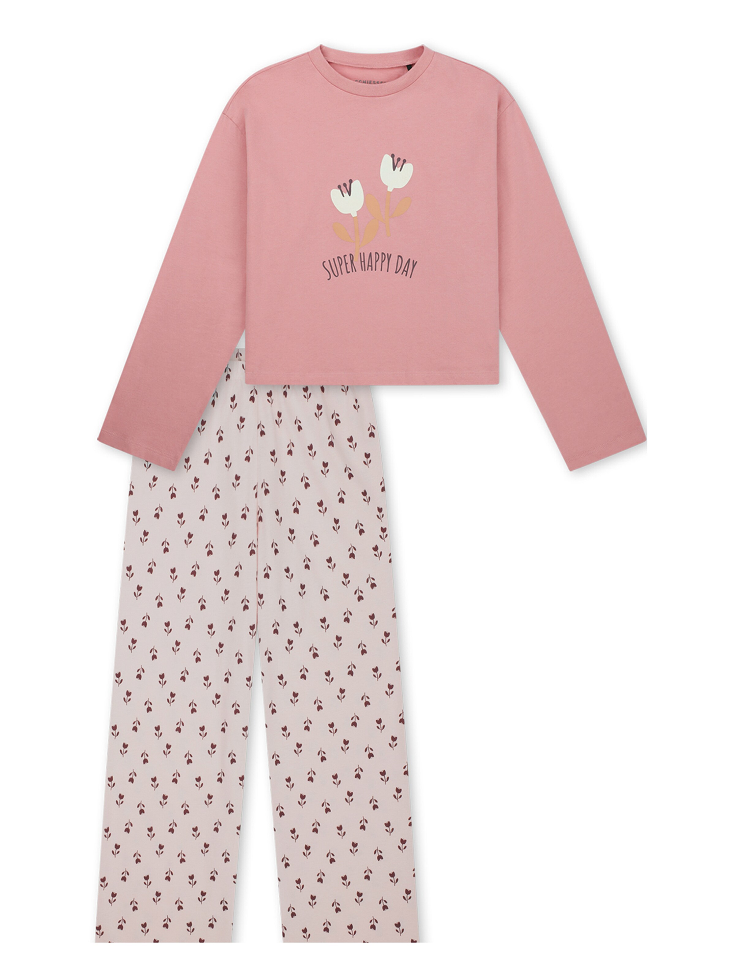Pigiama ' Nightwear ' di SCHIESSER in grigio: frontale
