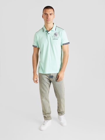 CAMP DAVID Poloshirt in Grün