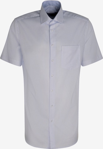 Coupe regular Chemise business SEIDENSTICKER en bleu : devant