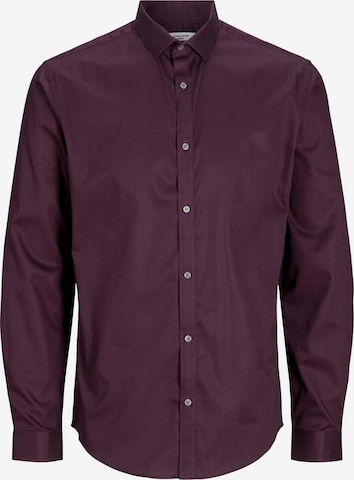 JACK & JONES Рубашка 'JJJOE' в Красный: спереди