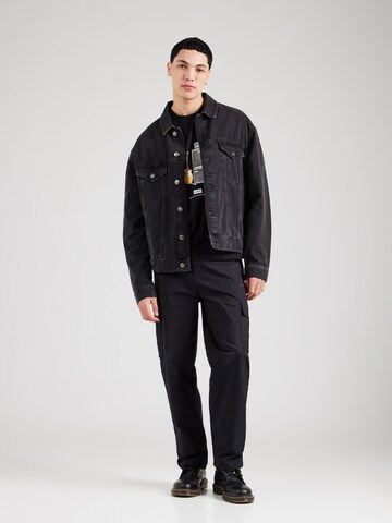 JACK & JONES - Camisa 'JOROASIS GUITAR' em preto