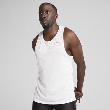 PUMA Functioneel shirt 'Raceday' in Wit: voorkant