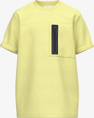 NAME IT - Camiseta 'JESO' en amarillo: frente