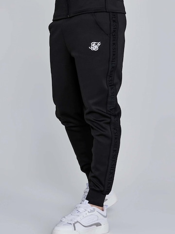 SikSilk Trainingsanzug 'Hoodie And Joggers Set' in Schwarz