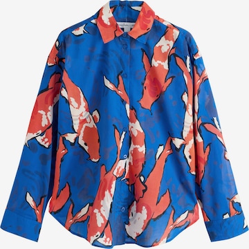 Next Bluse in Blau: Vorderseite