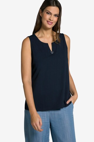 Ulla Popken Top in Blauw: voorkant