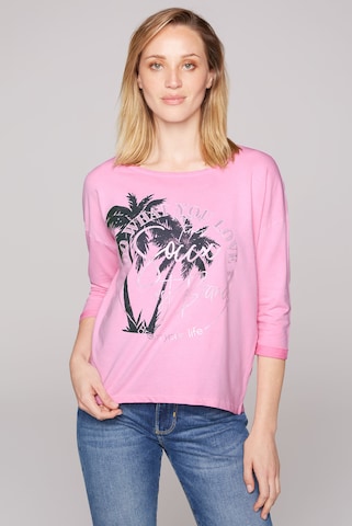 Soccx Sweatshirt in Roze: voorkant