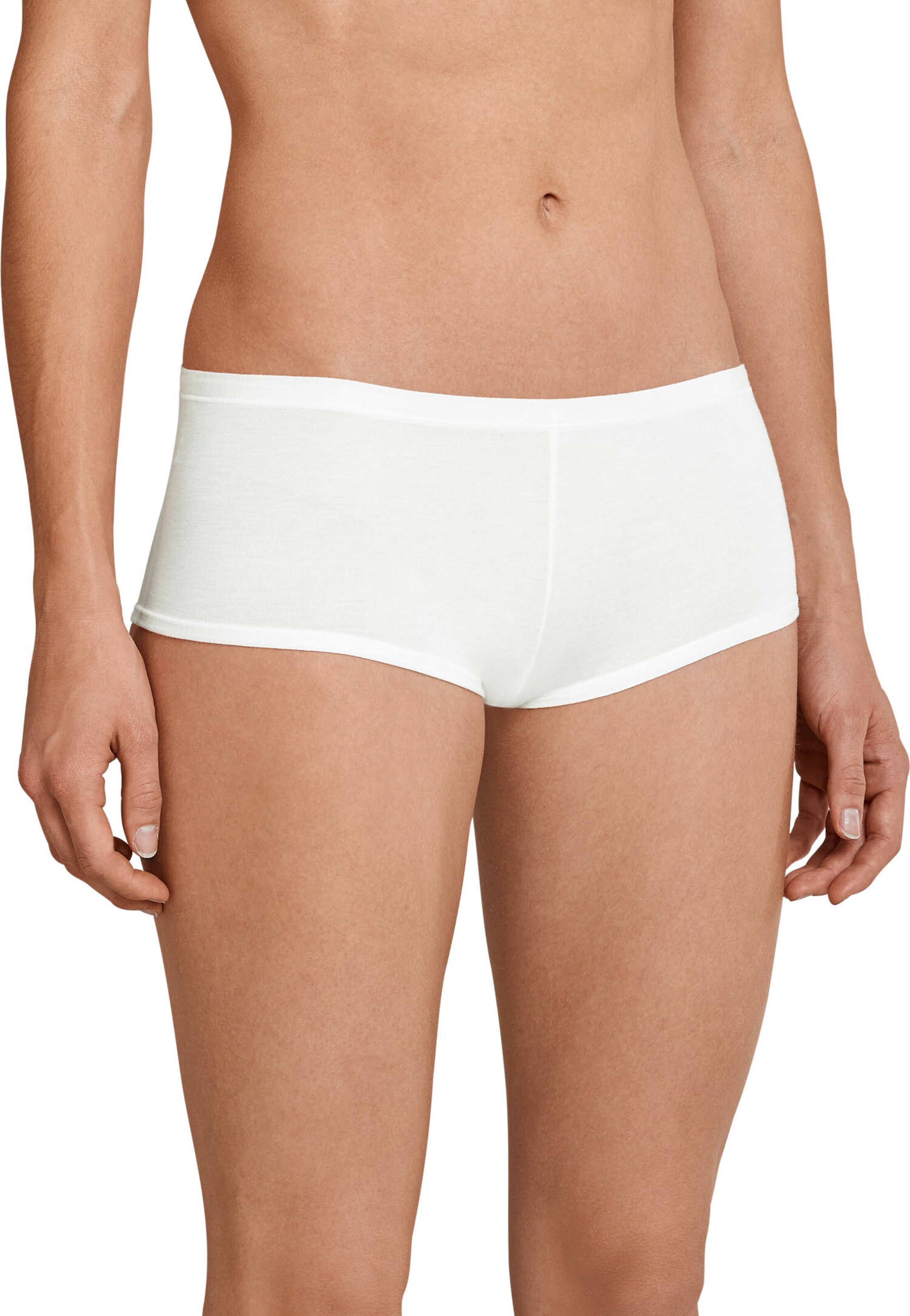 SCHIESSER Broekje in Wit: voorkant