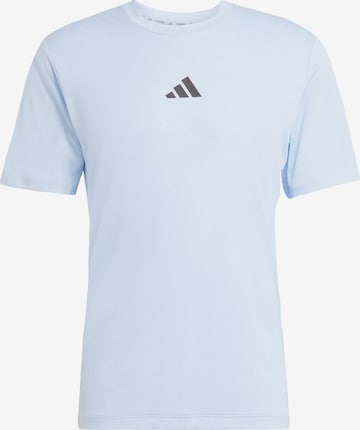 ADIDAS PERFORMANCE Funktionsshirt 'Power' in Blau: Vorderseite