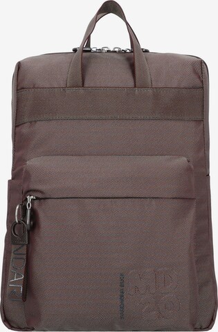 MANDARINA DUCK Backpack in Brown: front