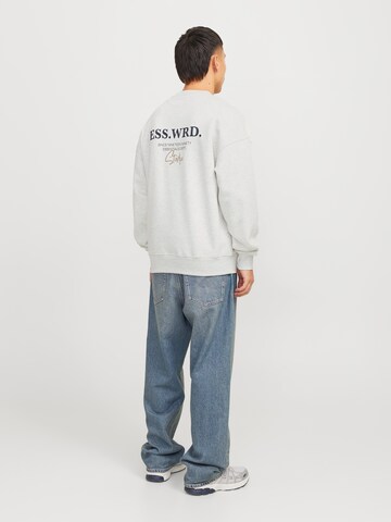 Sweat-shirt JACK & JONES en blanc