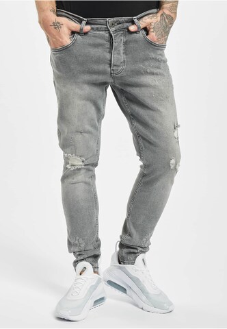 Slimfit Jeans 'Kurt' di 2Y Premium in grigio