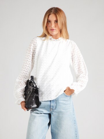 VILA - Blusa 'VIMOKA' en blanco: frente