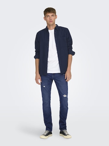 Only & Sons Regular Jeans 'ONSLOOM' in Blue