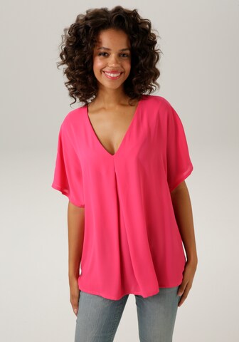 Aniston CASUAL Bluse in Pink: predná strana