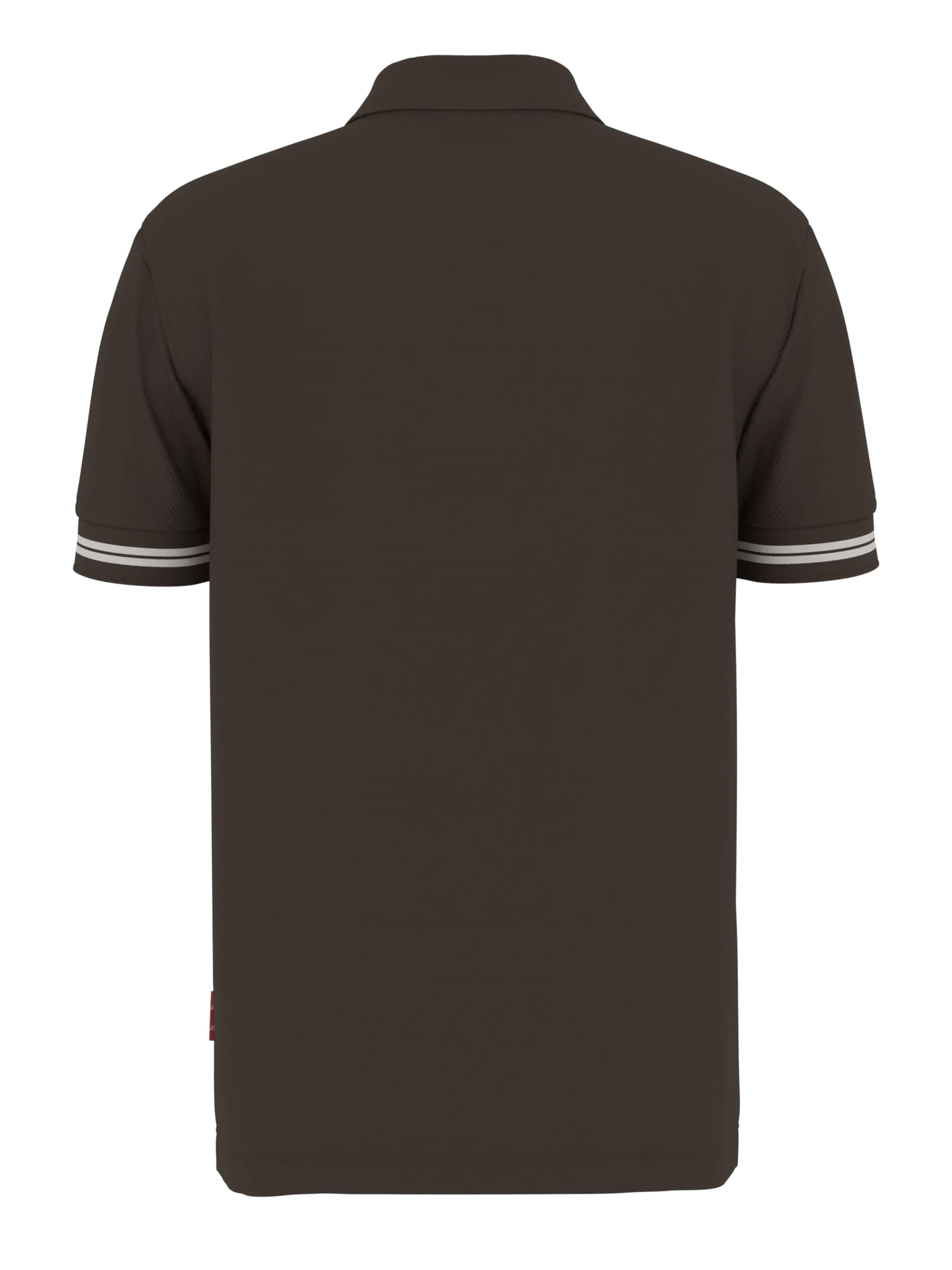 JOOP! Jeans Poloshirt 'Amare' in Braun