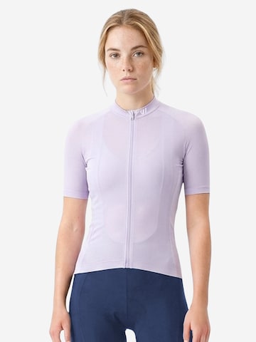 T-shirt WULIBIKE en violet : devant
