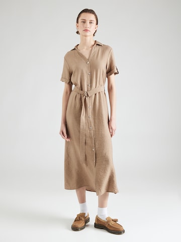 Trendyol Skjortklänning i brun: framsida