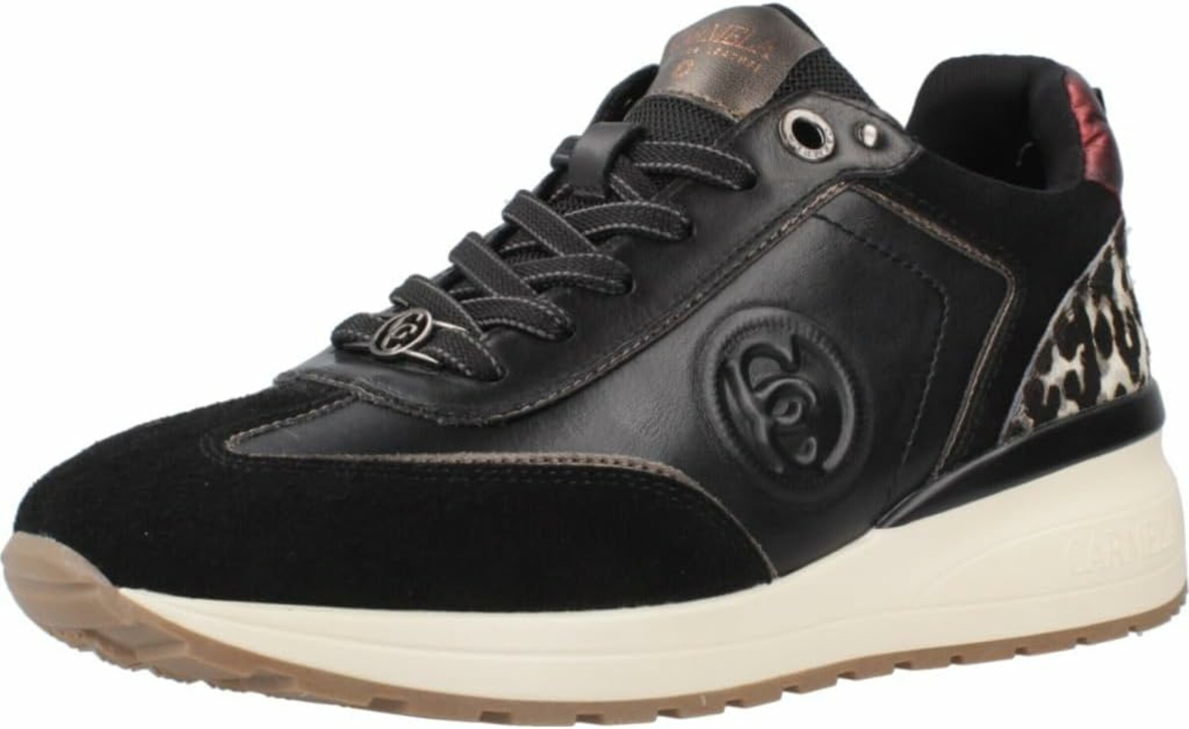 Xti Sneakers laag in Zwart: voorkant