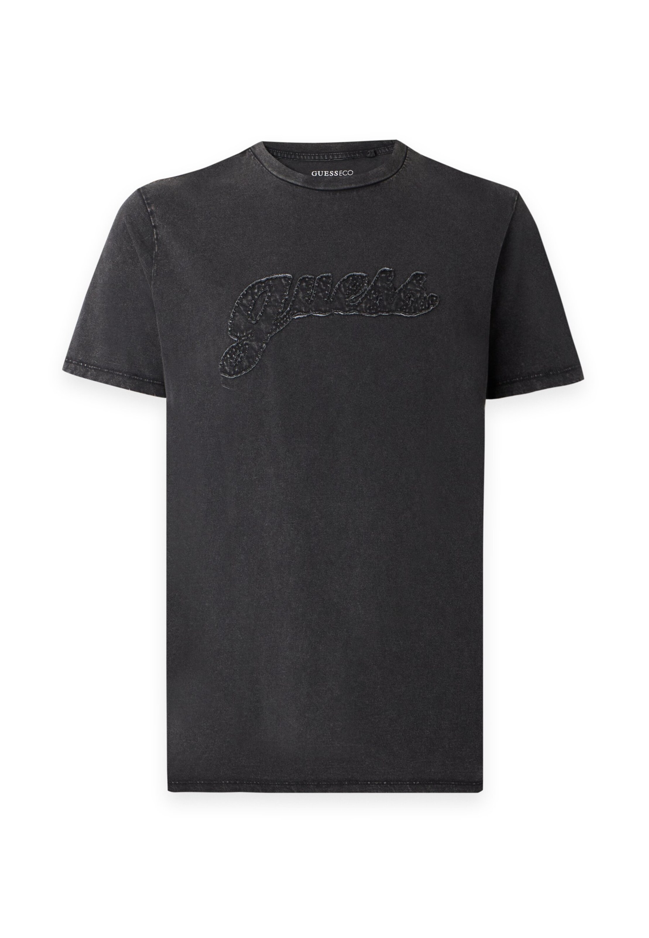 GUESS T-Shirt in Schwarz: Vorderseite
