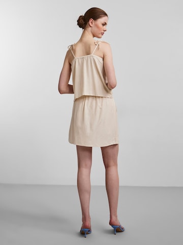 PIECES Topp 'Sunna' i beige